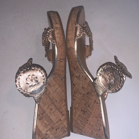 Jack Rogers Lauren Mid Wedge Sandals 7.5 - Picture 6 of 13